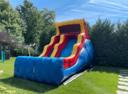 18 foot mega slide bounce on party rental ridley pa 1714595637 18' Mega Slide (Wet or Dry)